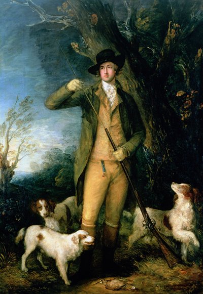 Thomas William Coke 1st Earl of Leicester by Thomas Gainsborough